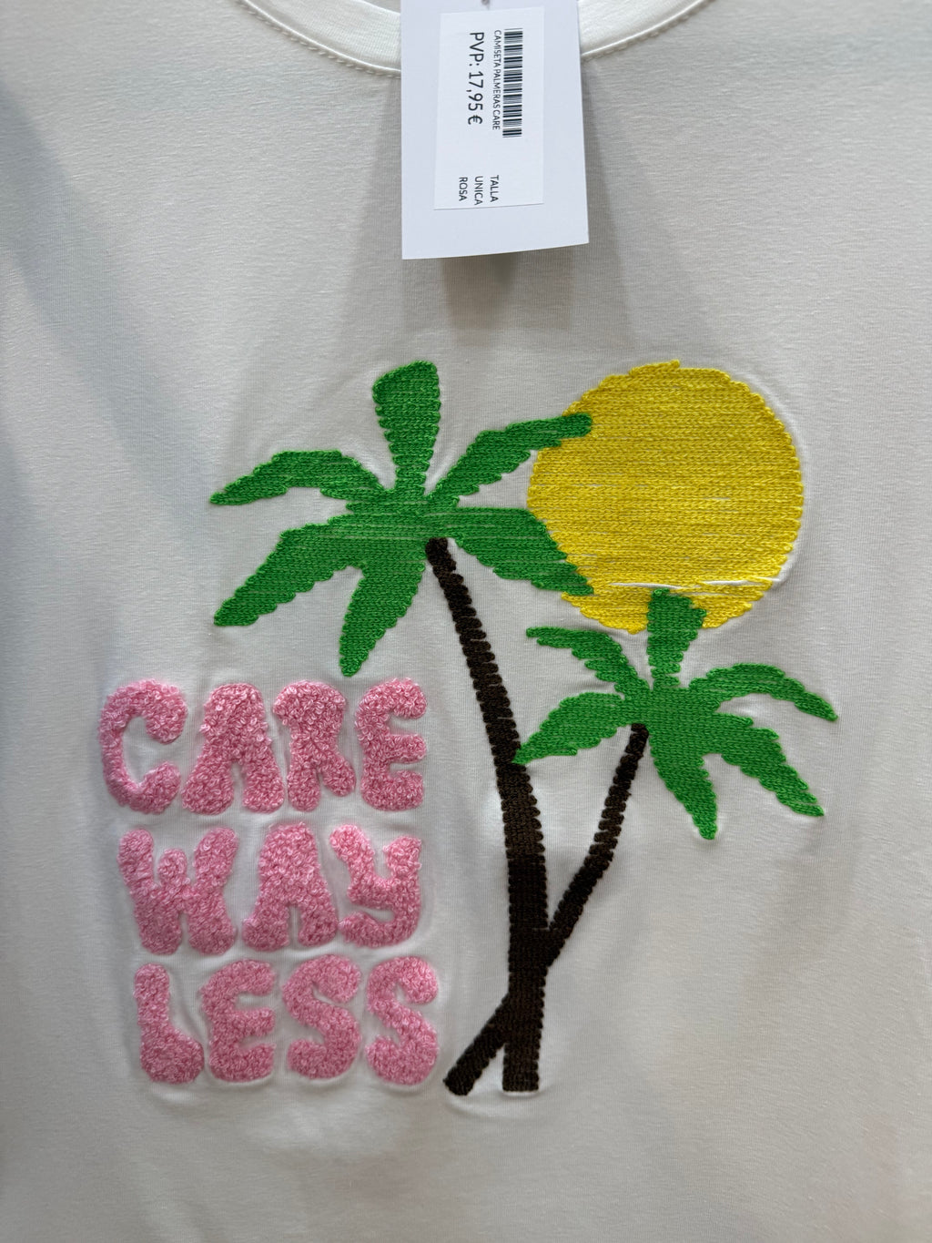 CAMISETA PALMERAS CARE