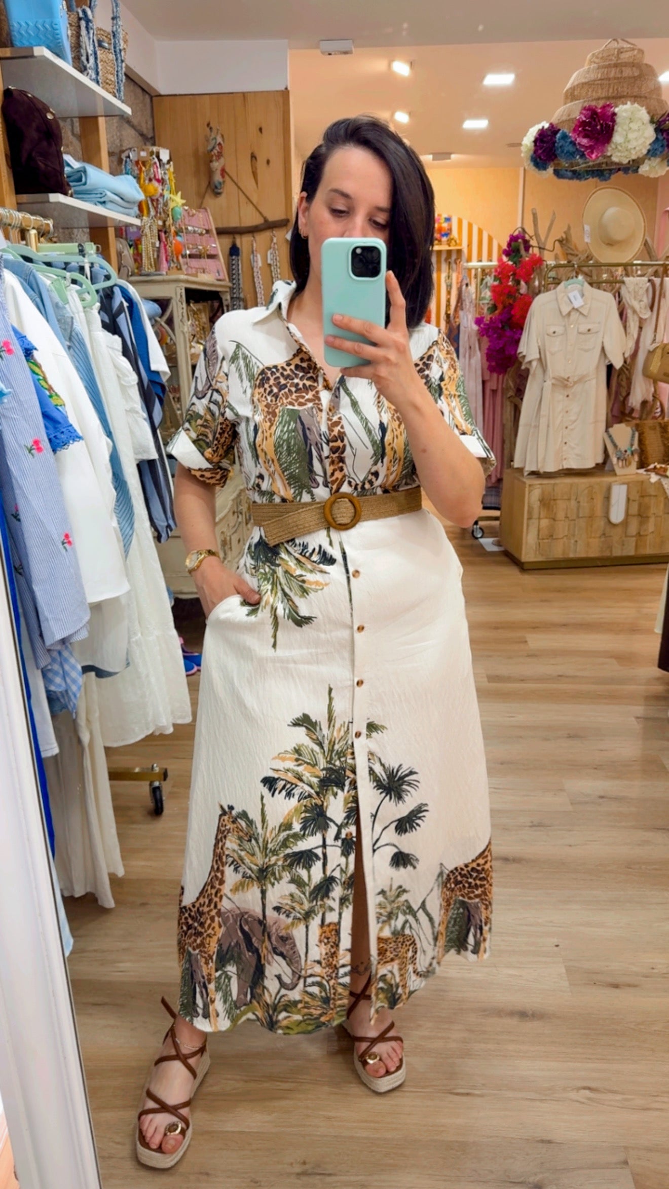 VESTIDO CAMISERO GHANA