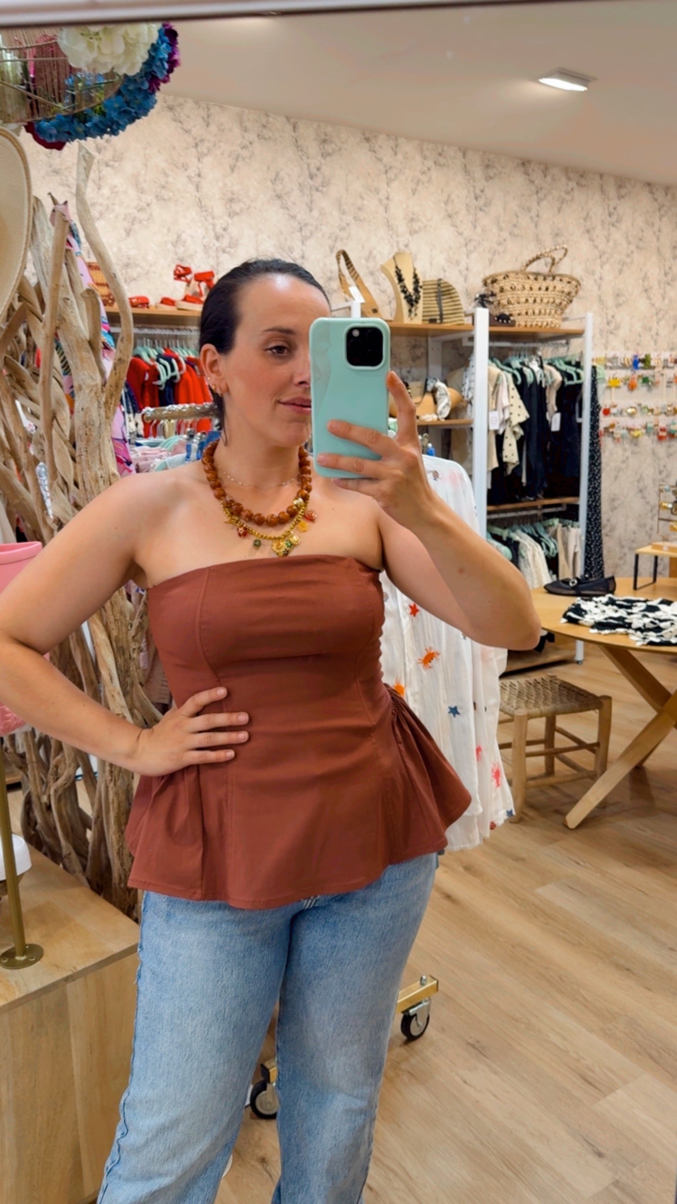 TOP LU PEPLUM