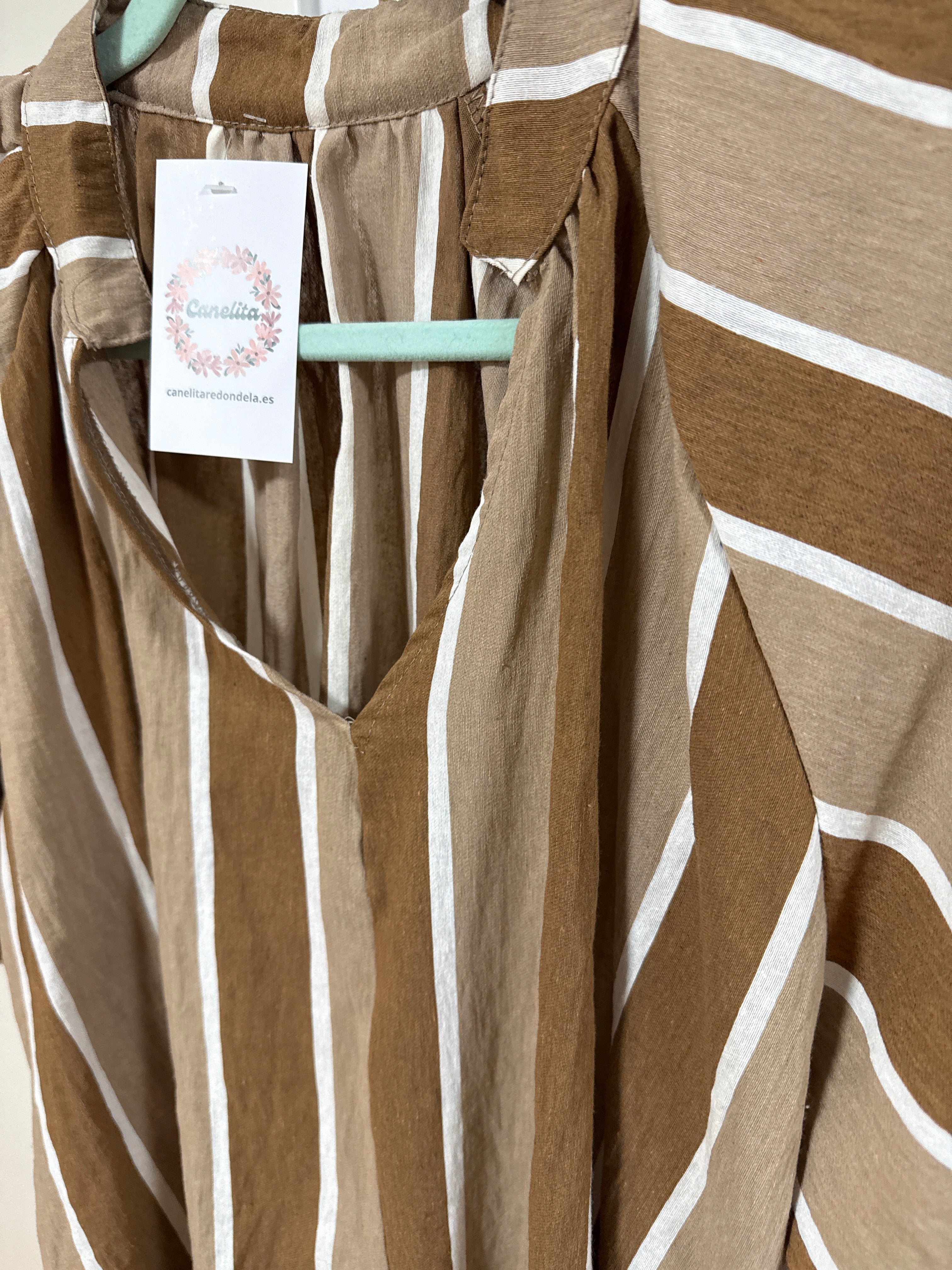VESTIDO MANGA GLOBO SUMMER