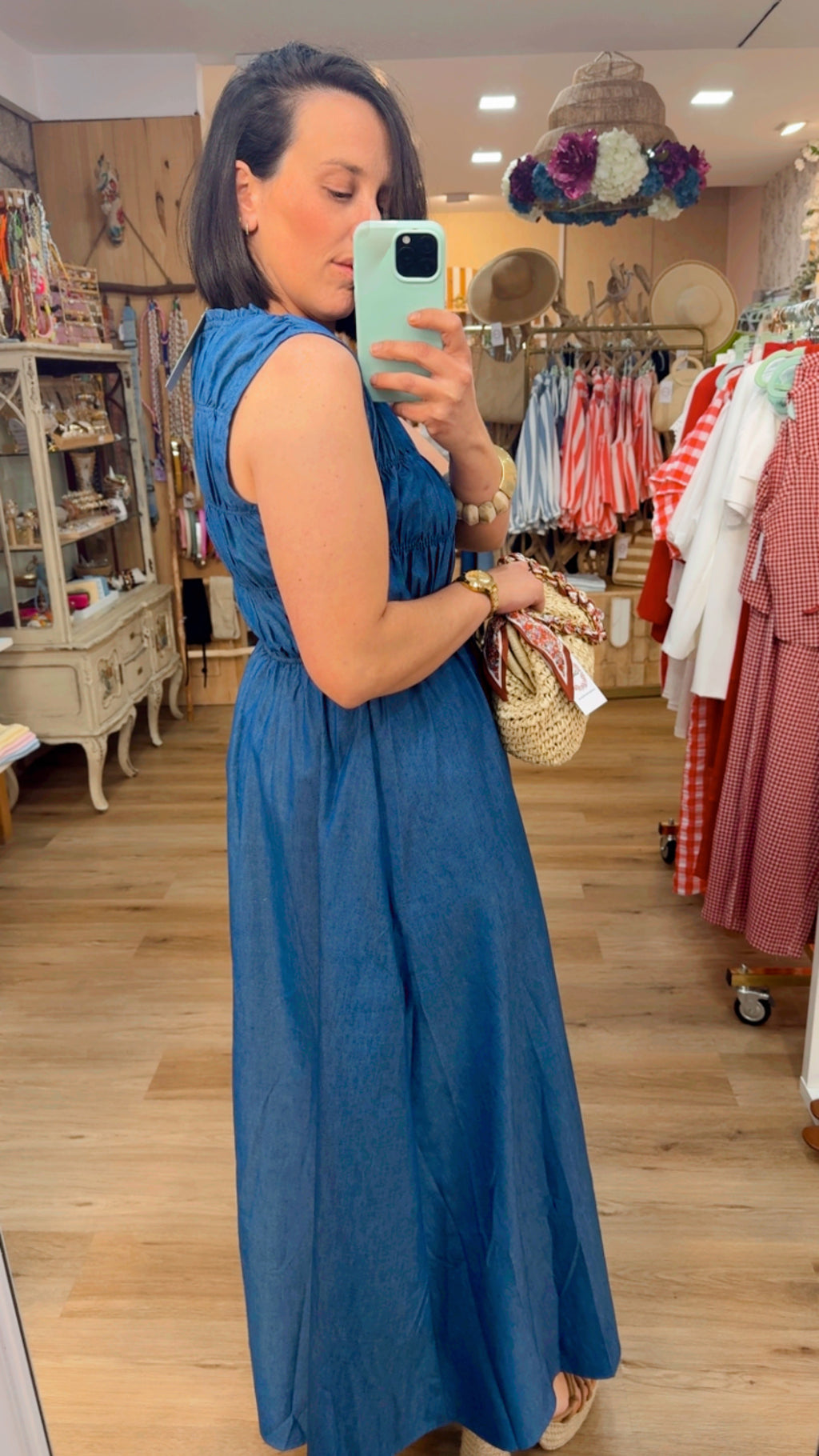 VESTIDO DENIM STRECH