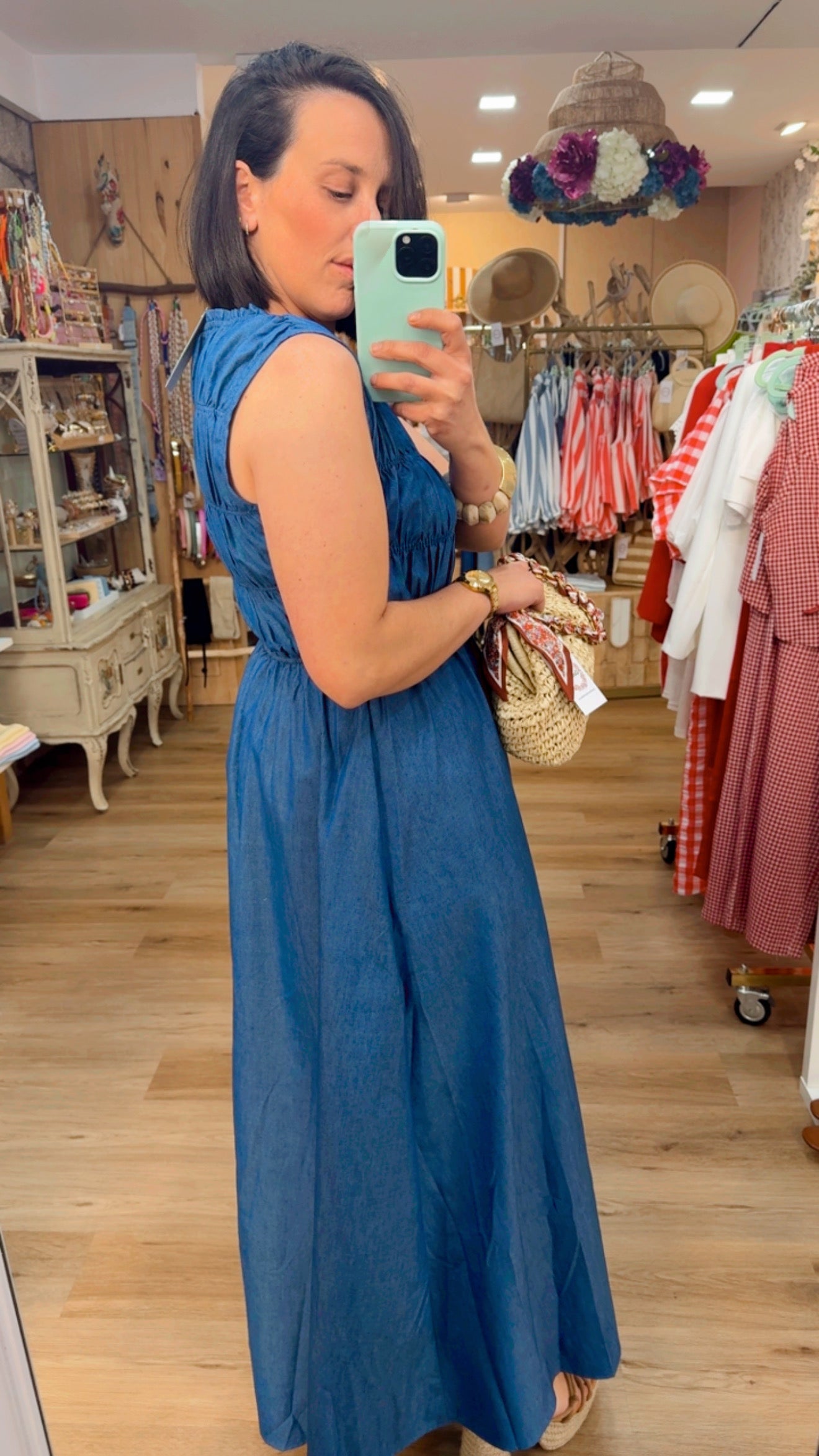 VESTIDO DENIM STRECH