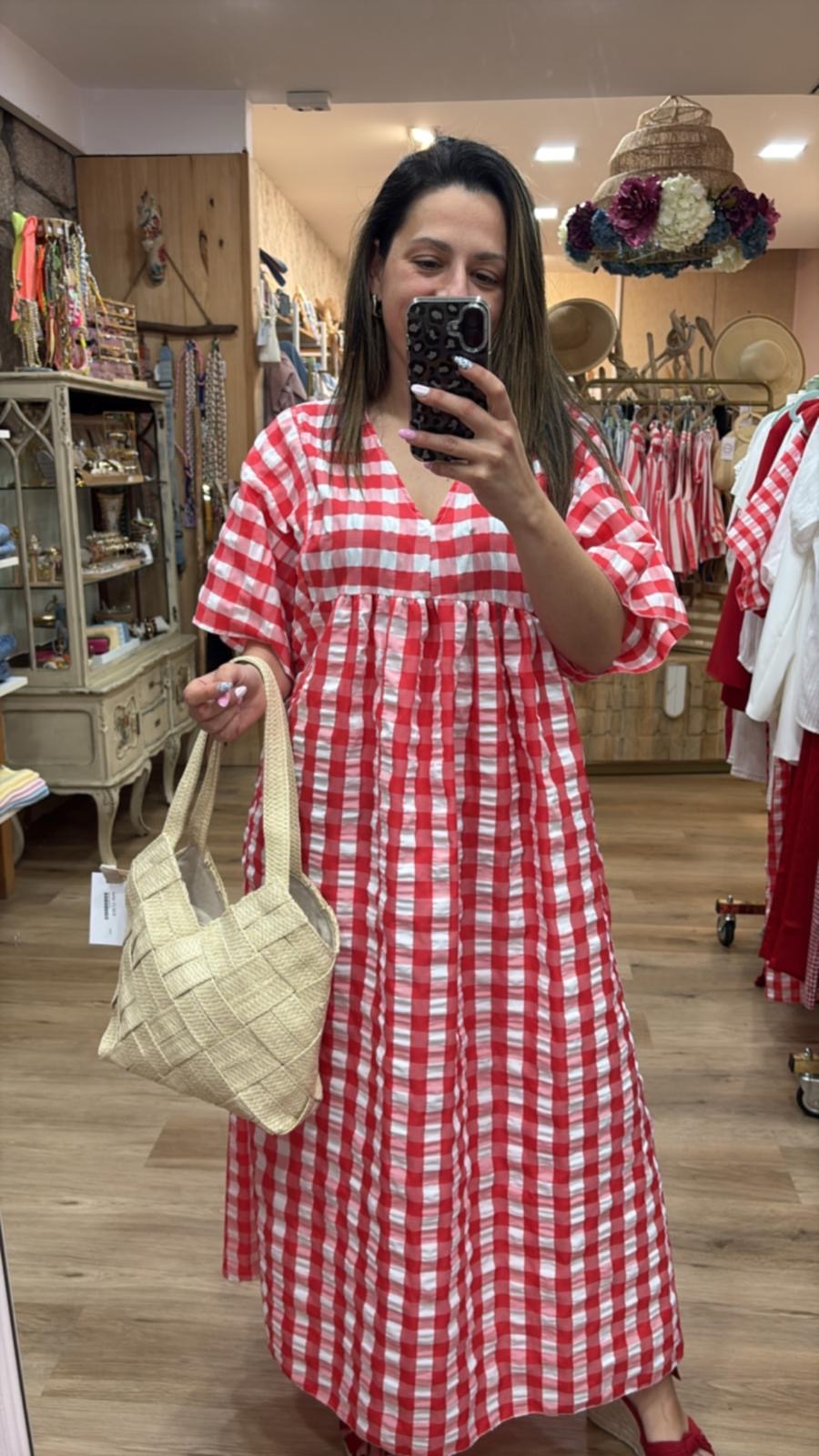 VESTIDO BABYDOLL VICHY