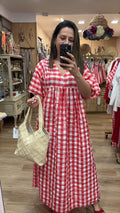 VESTIDO BABYDOLL VICHY