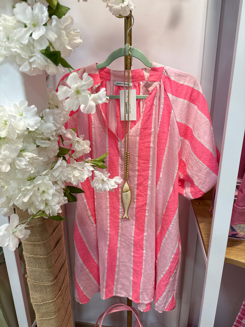 VESTIDO MANGA GLOBO SUMMER