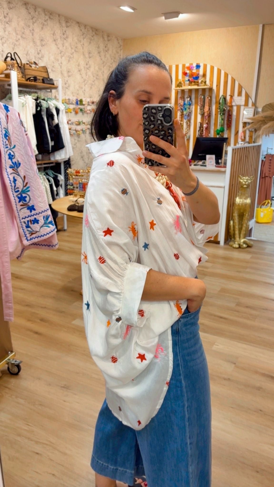 CAMISA FLUIDA CANGREJO