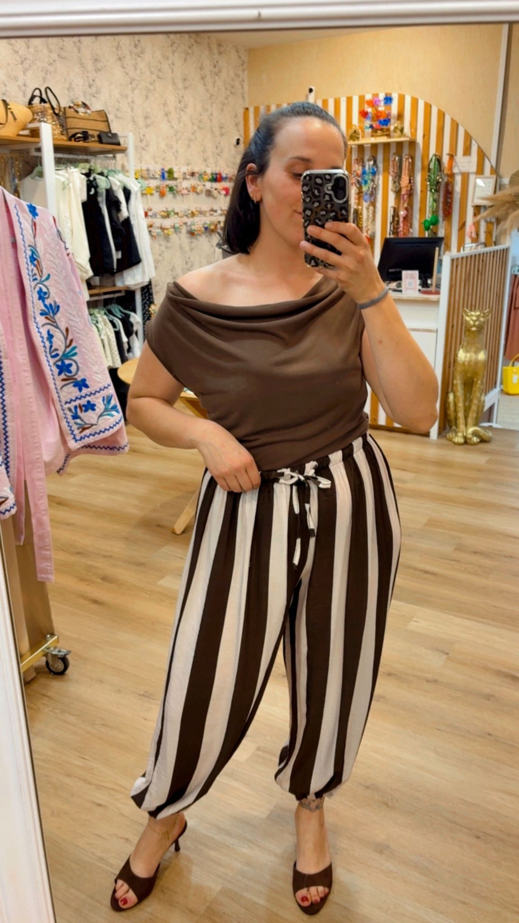 PANTALON BOMBACHO RAYAS