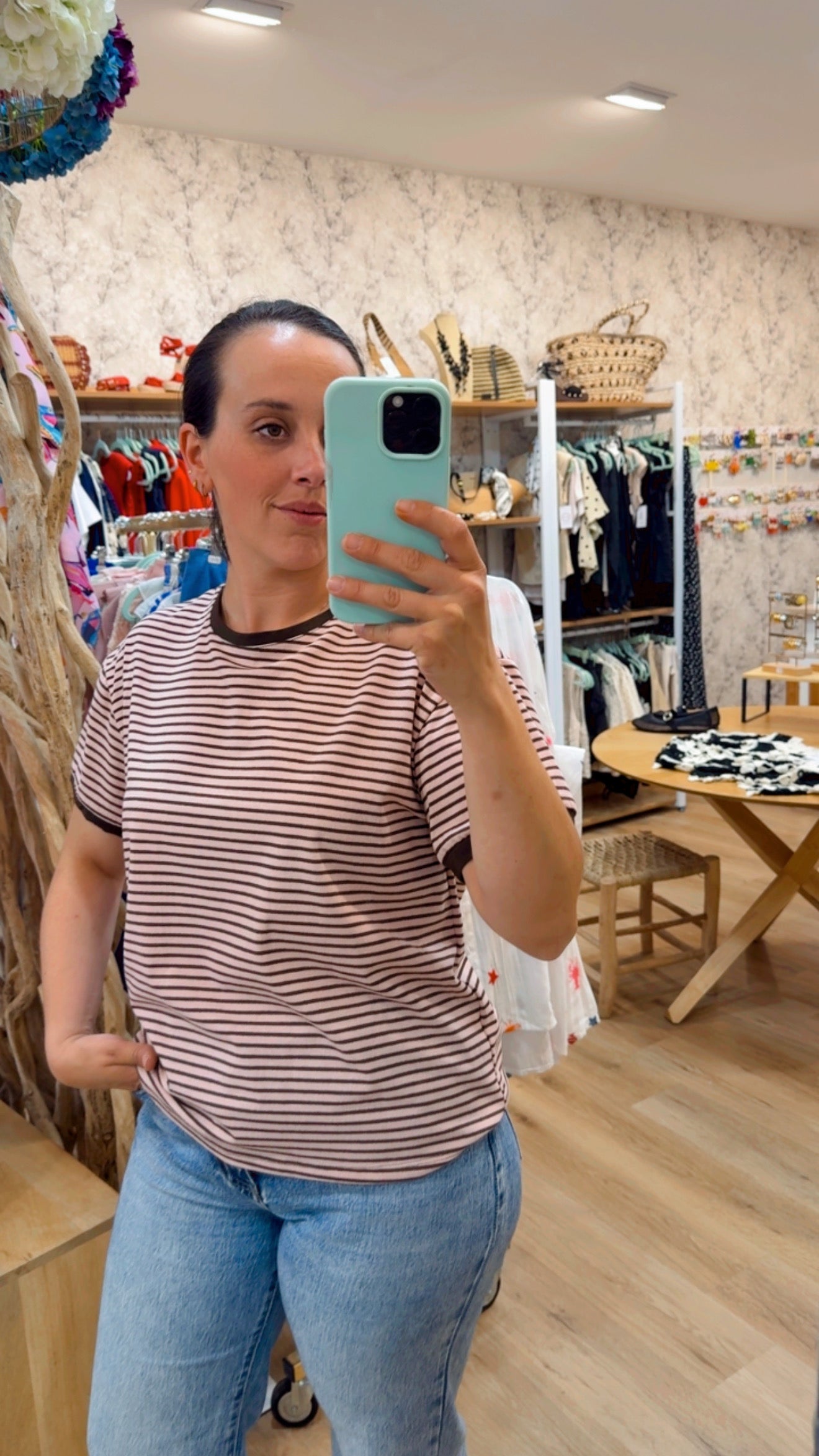 CAMISETA VINTAGE RAYAS