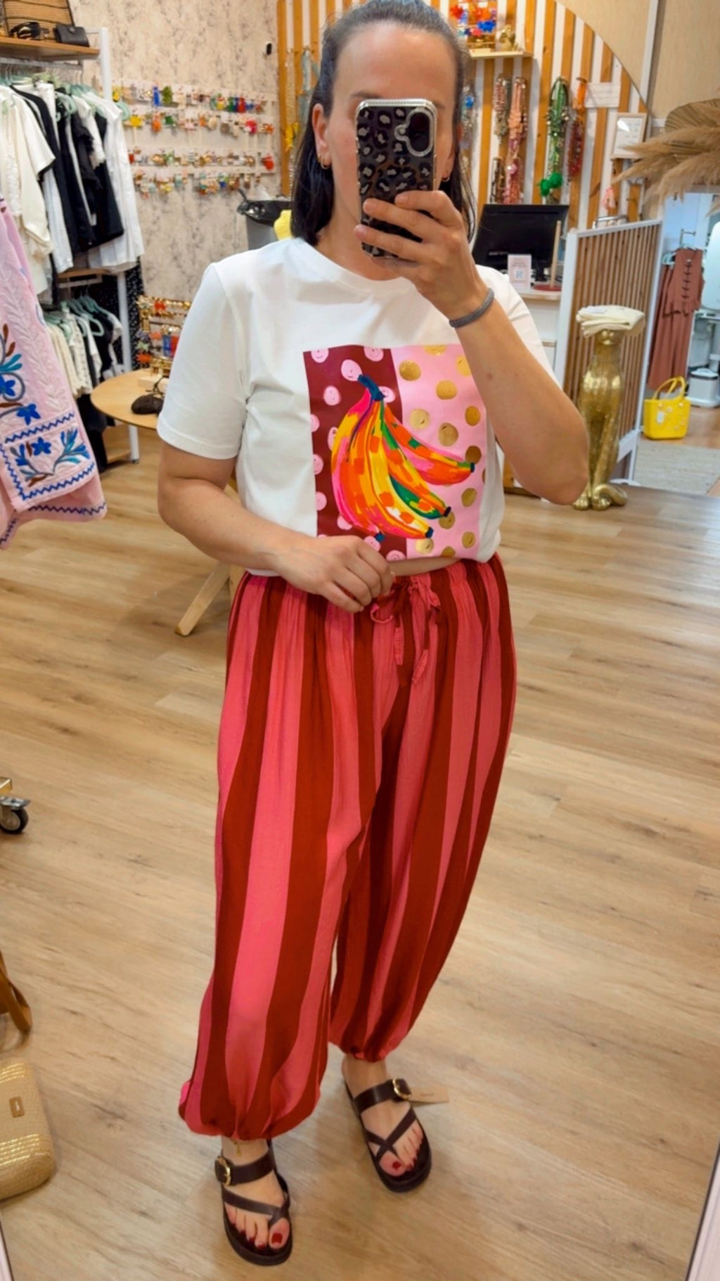 PANTALON BOMBACHO RAYAS