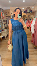 VESTIDO DENIM STRECH