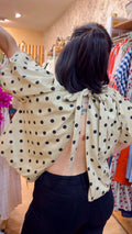 BLUSA ABIERTA DOTS