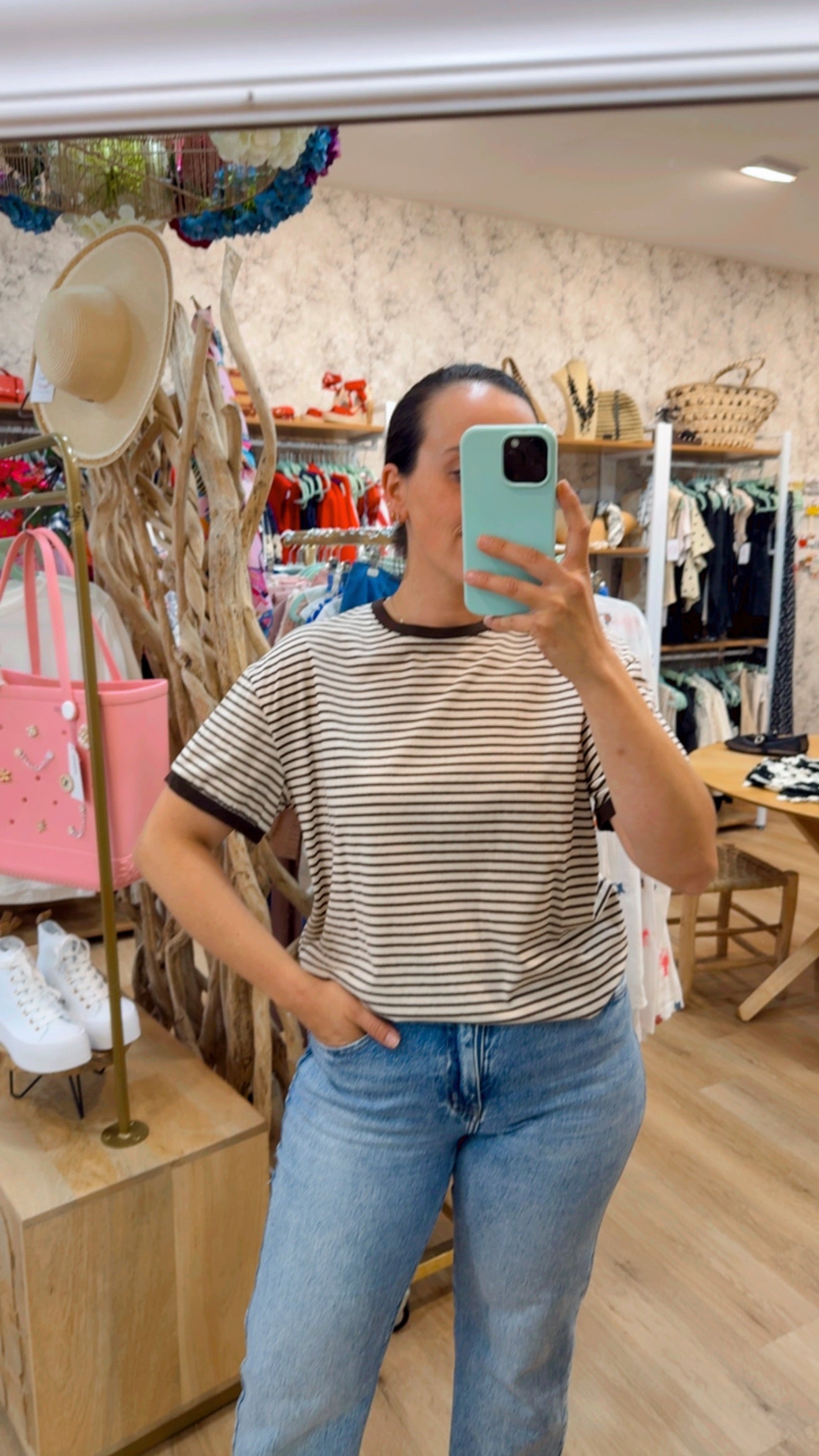CAMISETA VINTAGE RAYAS