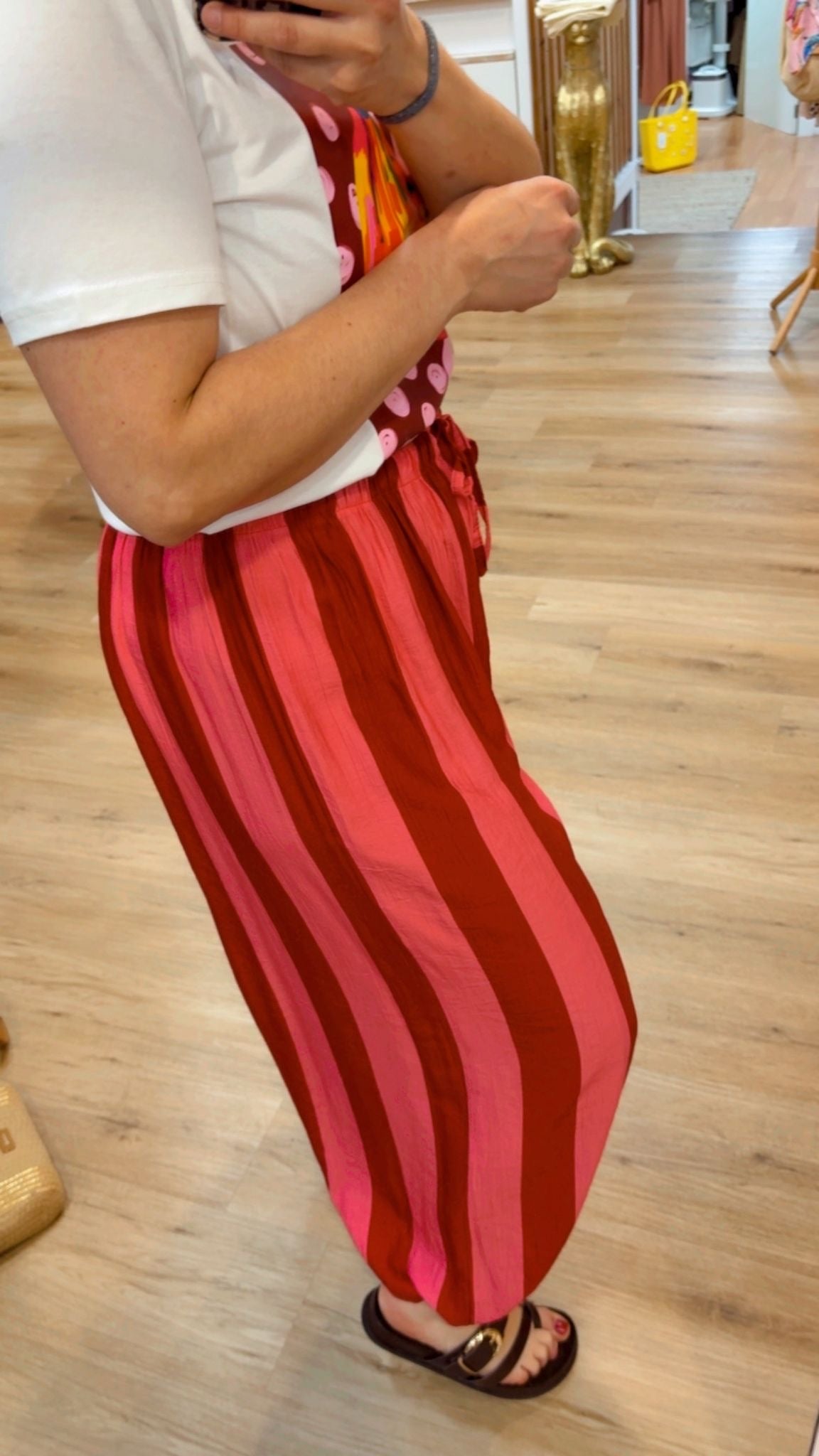 PANTALON BOMBACHO RAYAS