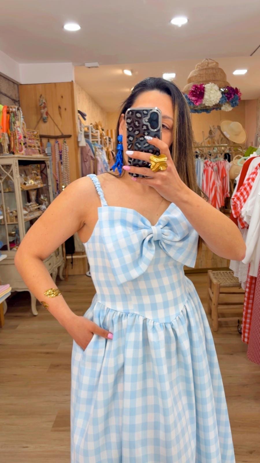VESTIDO VICHY LAZADA