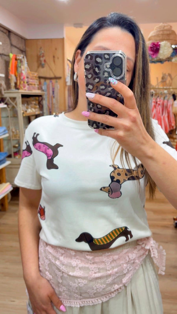 CAMISETA MAXI TECKEL