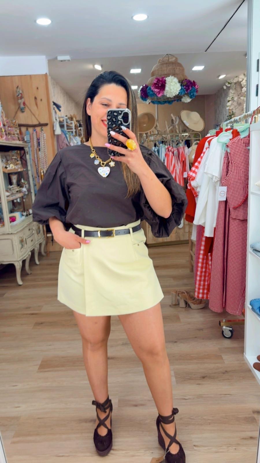FALDA PANTALON REMACHES