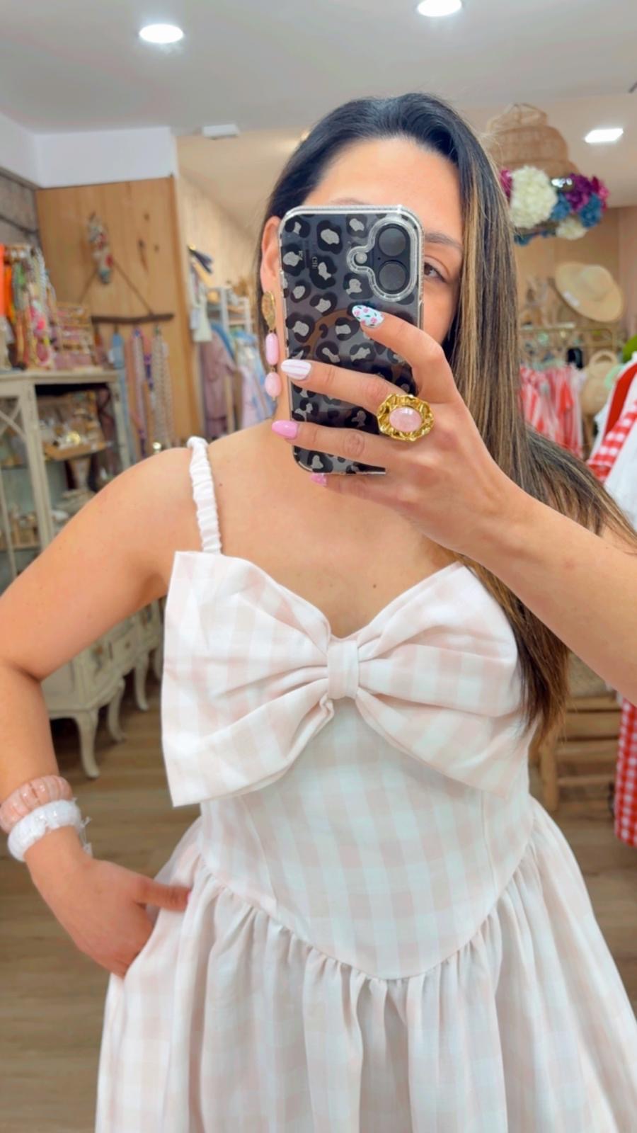 VESTIDO VICHY LAZADA