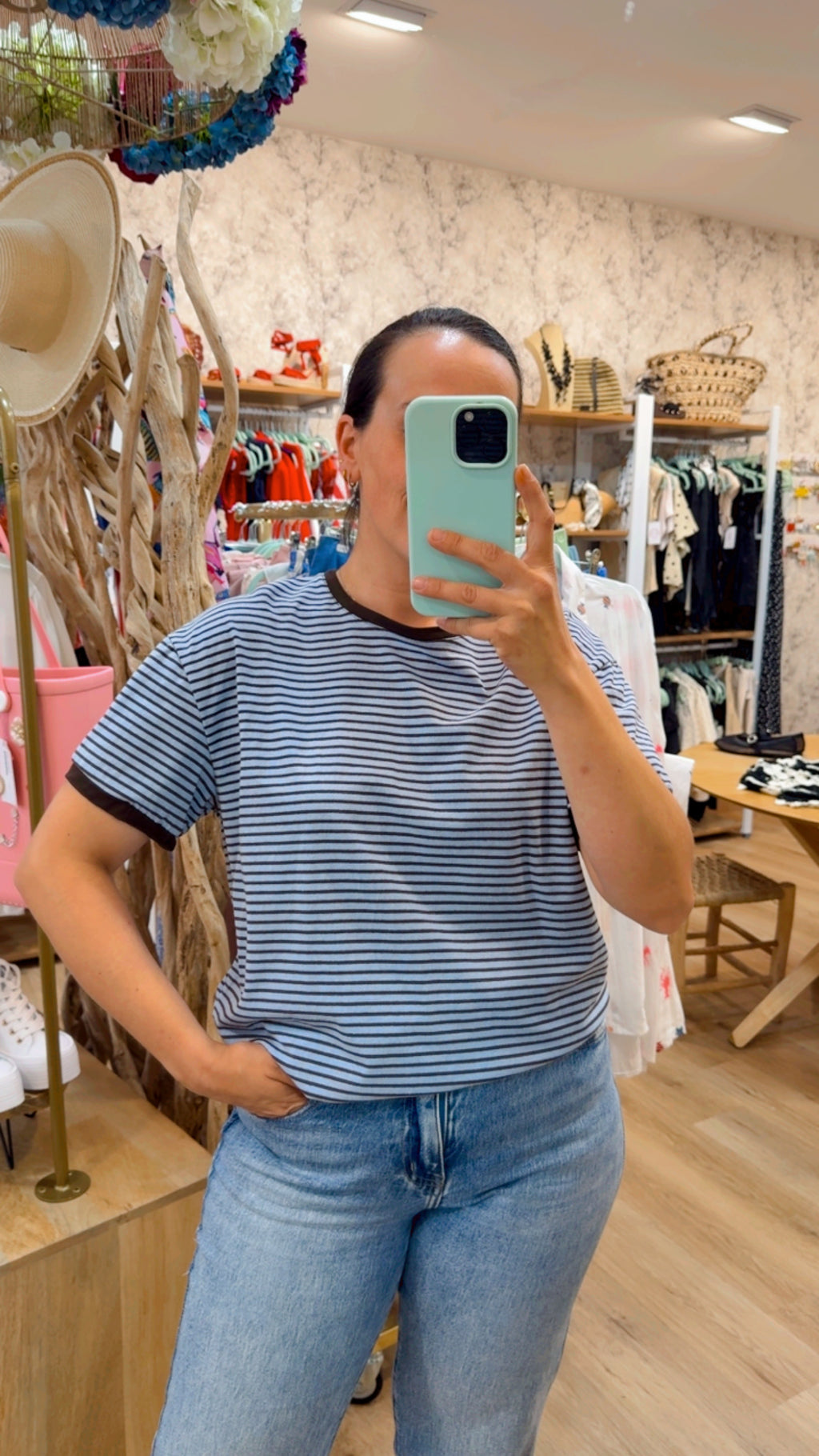 CAMISETA VINTAGE RAYAS