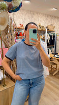 CAMISETA VINTAGE RAYAS