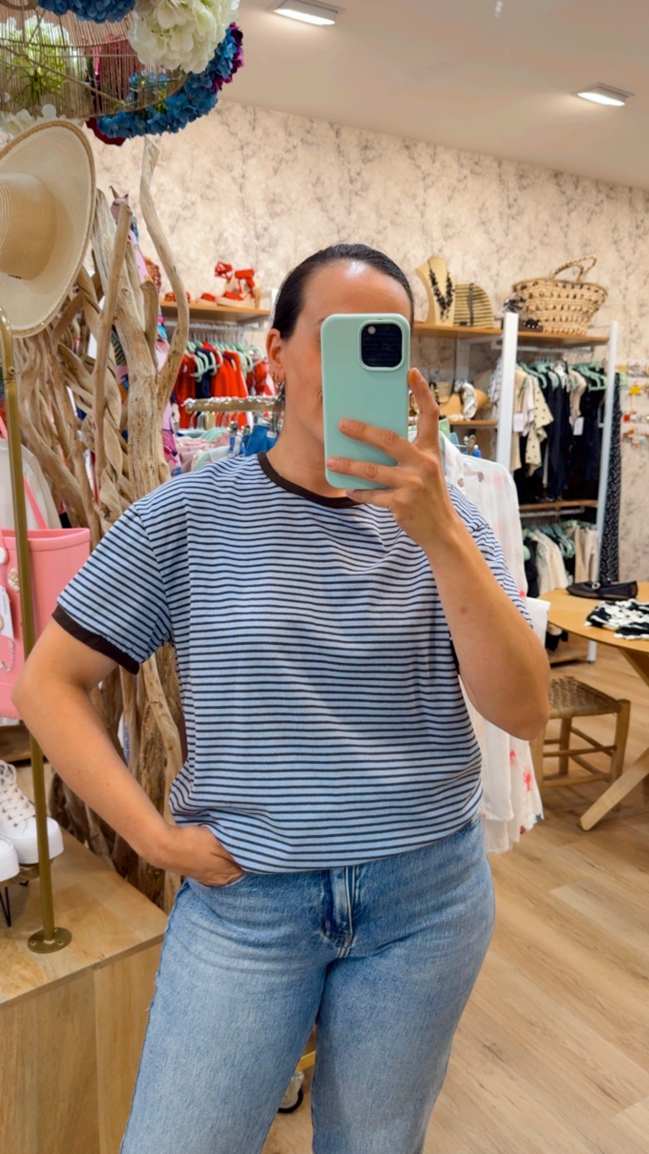 CAMISETA VINTAGE RAYAS