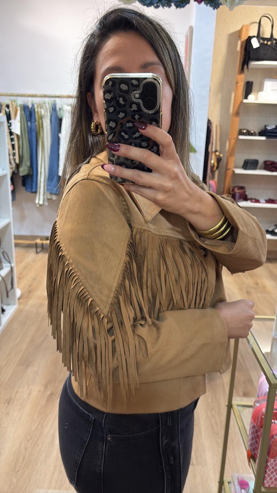 CHAQUETA CROP MONTANA