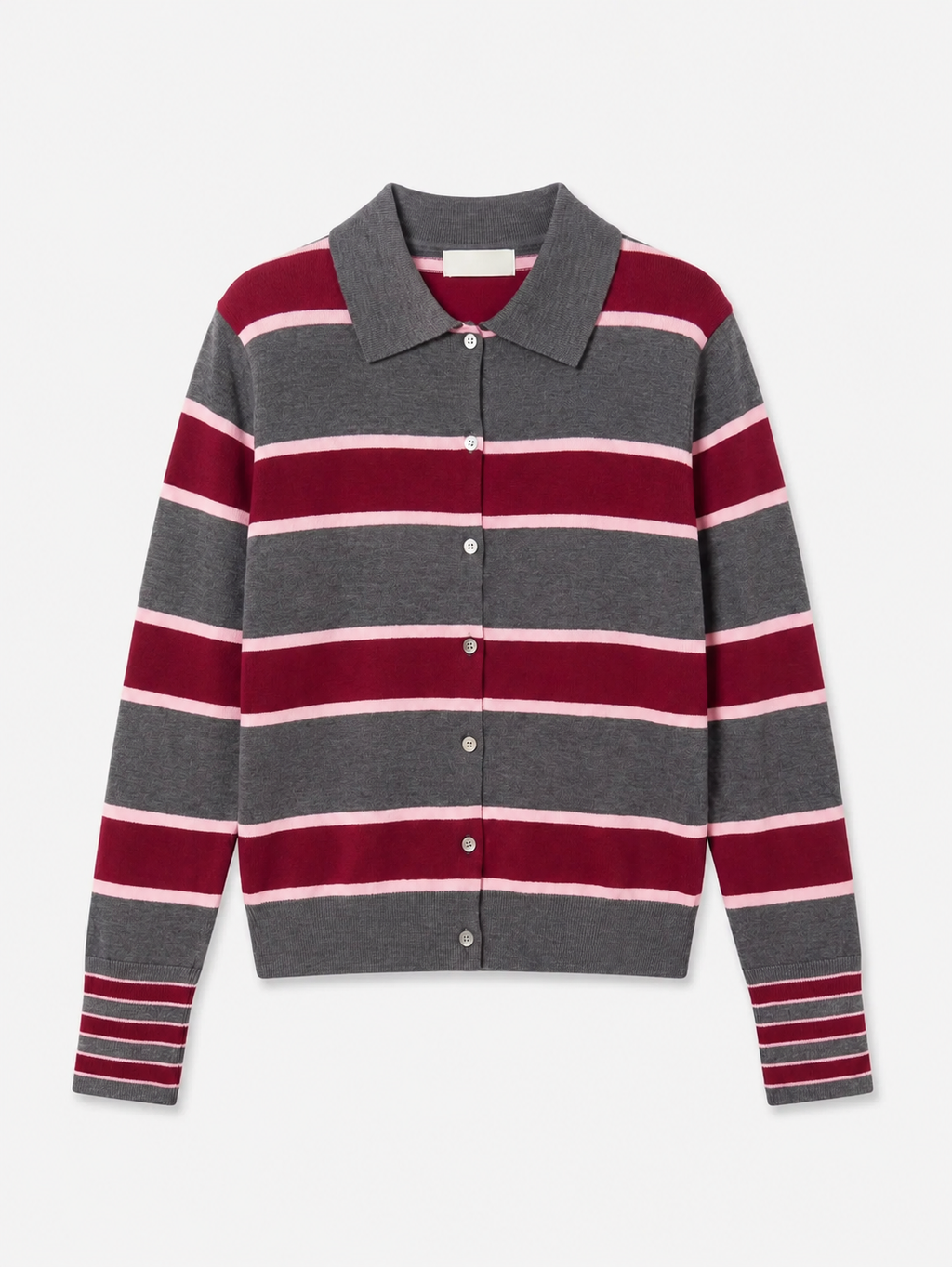 JERSEY BOTONES STRIPES