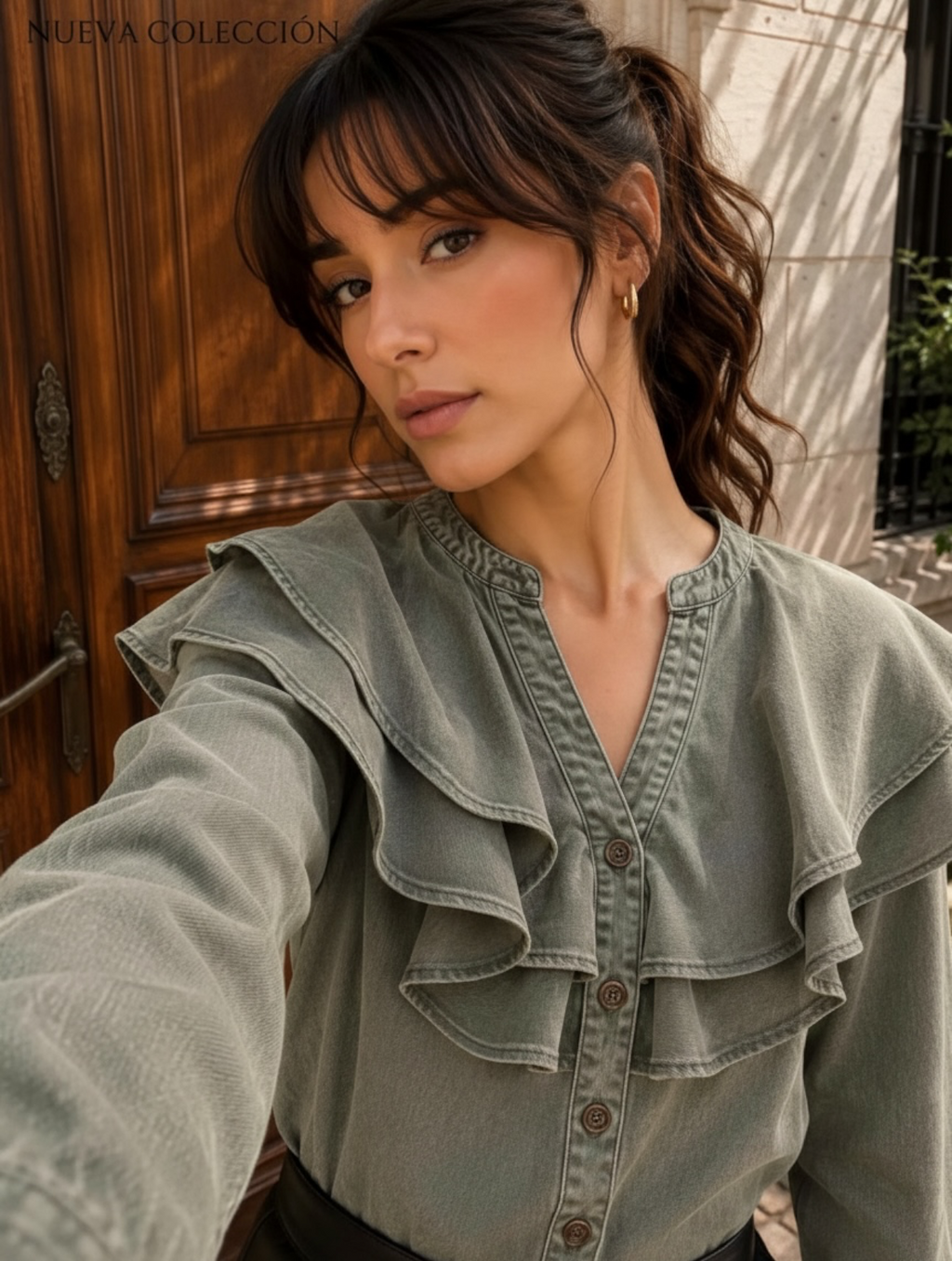 BLUSA DENIM BABERO