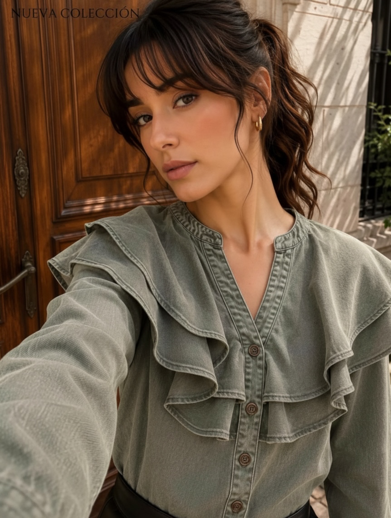 BLUSA DENIM BABERO