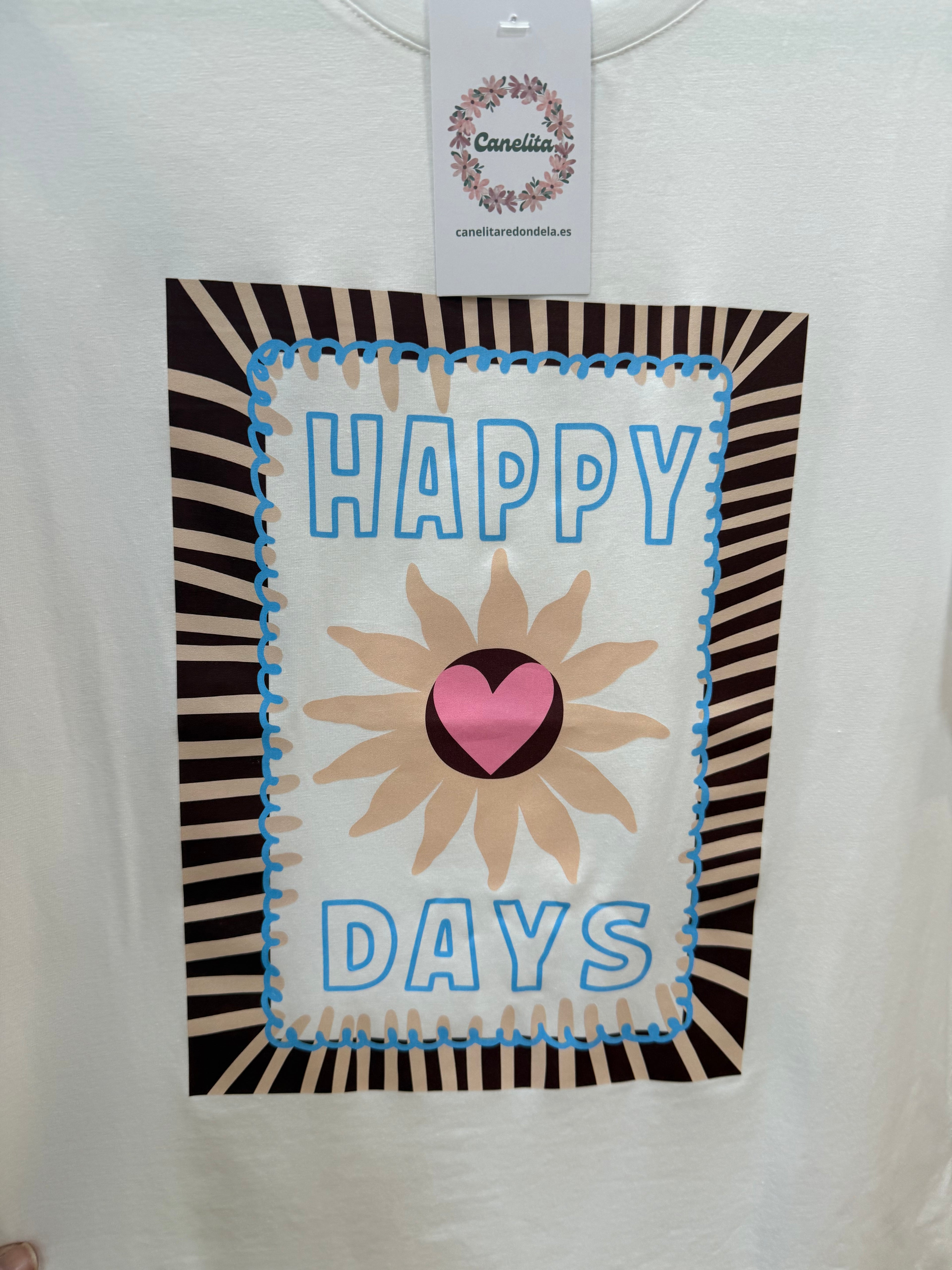 CAMISETA HAPPY DAYS