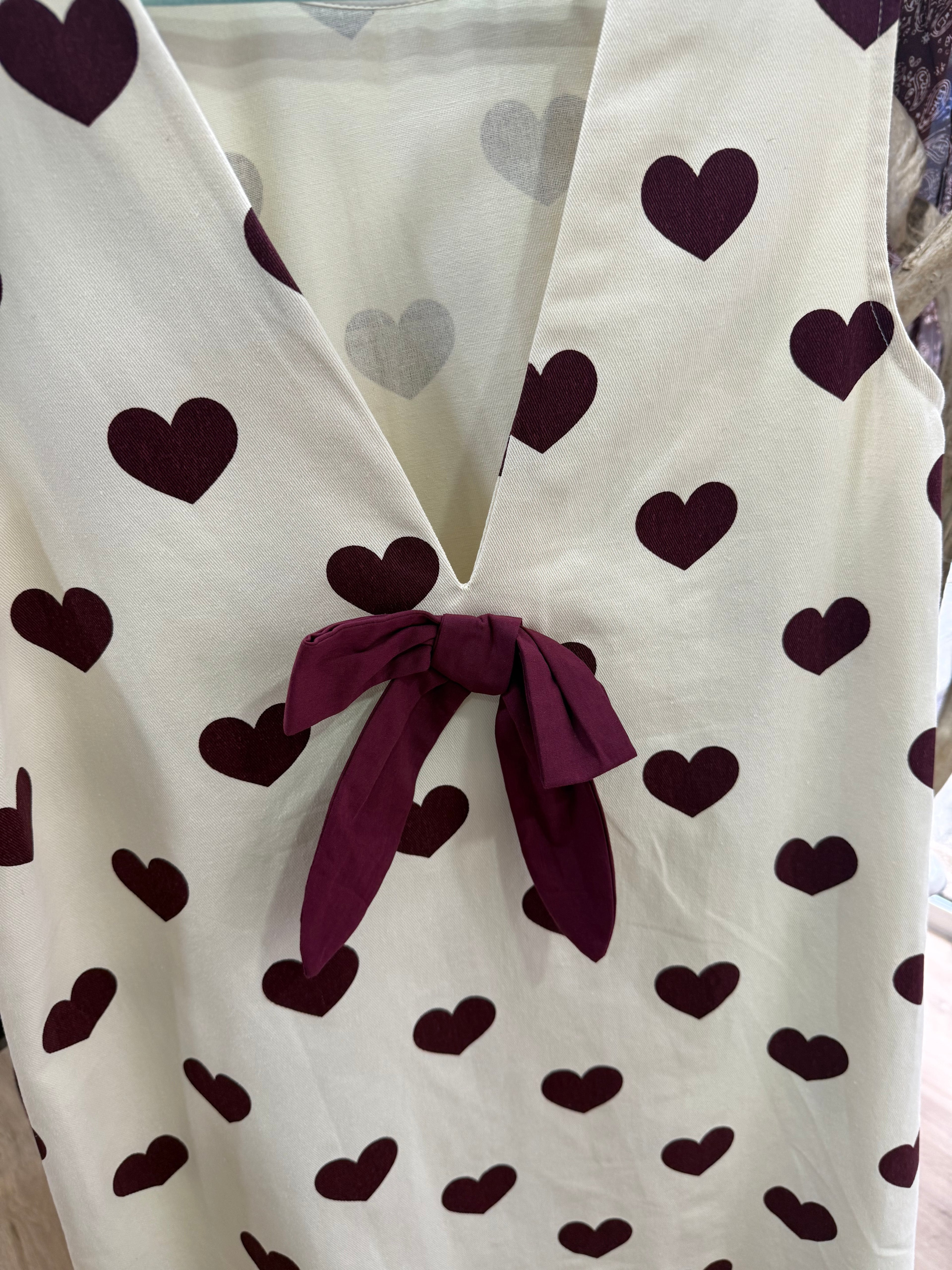 VESTIDO BABYDOLL CORAZONES