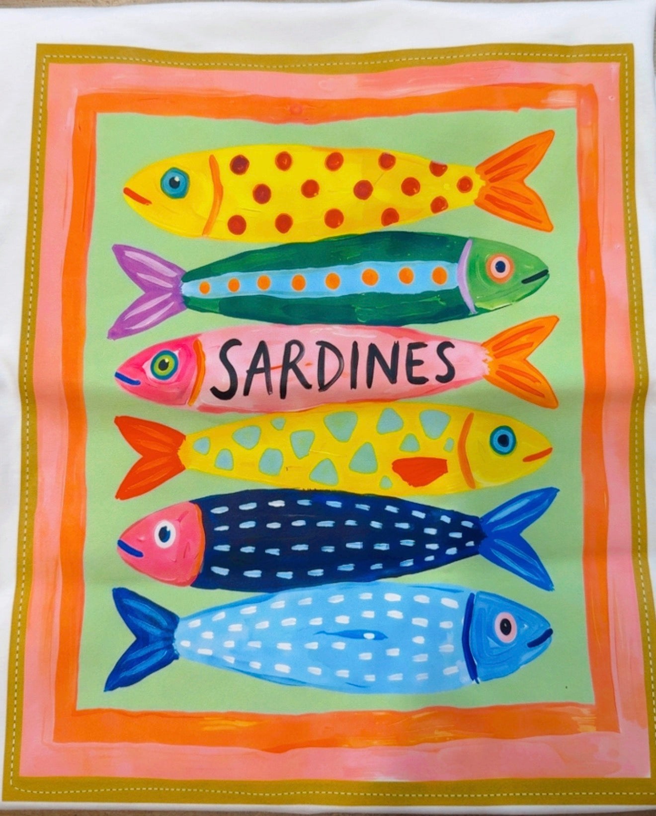 CAMISETA PECES MULTI
