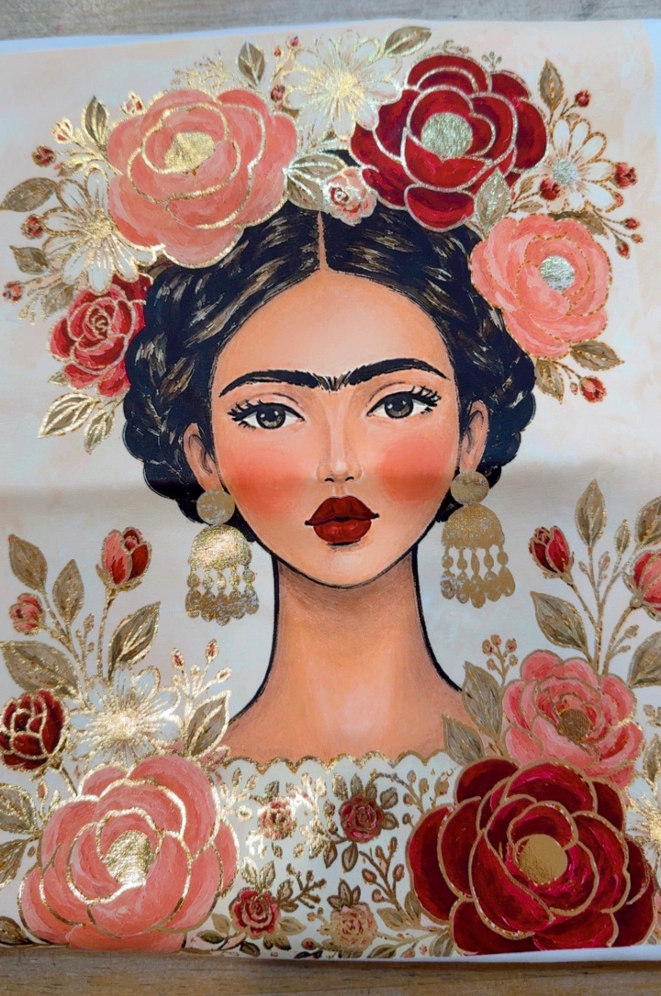 CAMISTA FRIDA GOLD