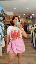FALDA PANTALON CHICLE