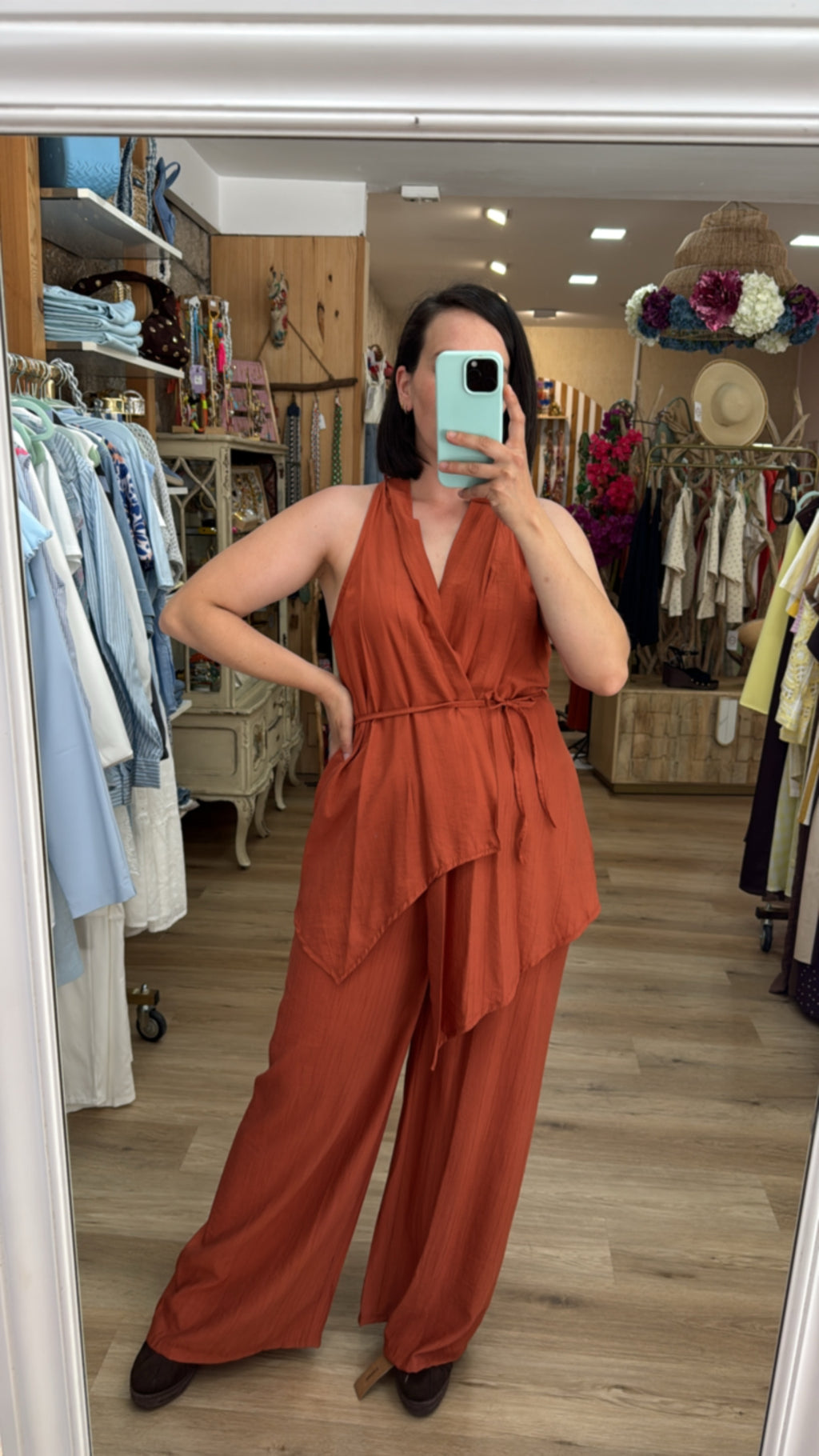 CONJUNTO CORPIÑO CRUZADO