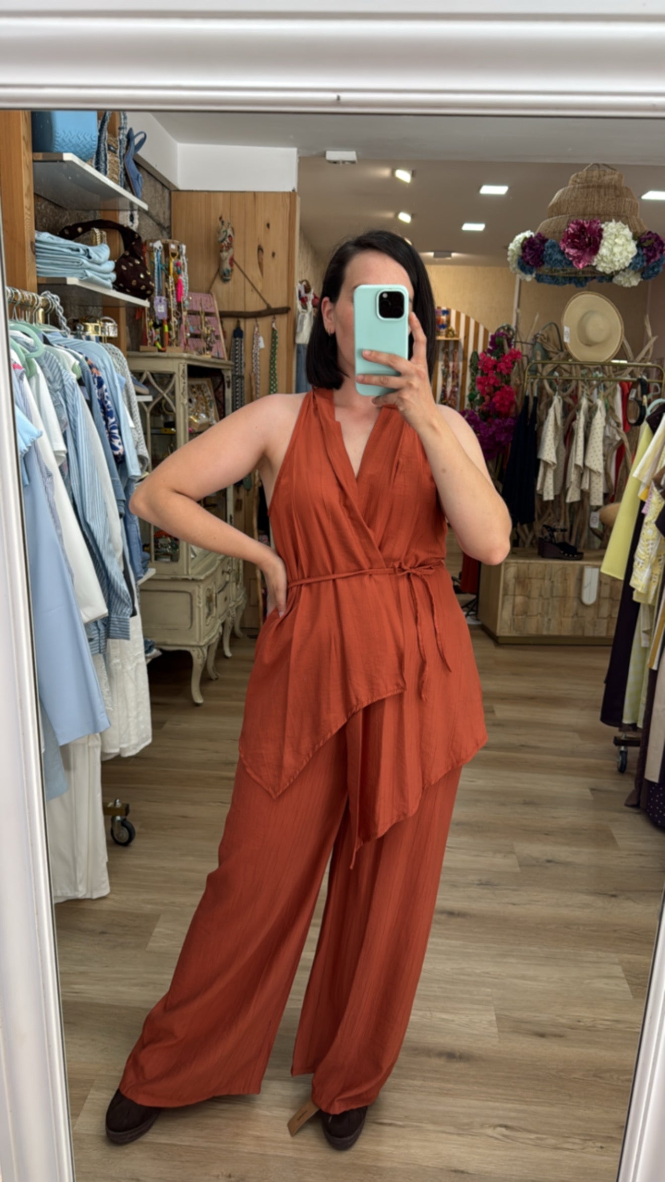 CONJUNTO CORPIÑO CRUZADO