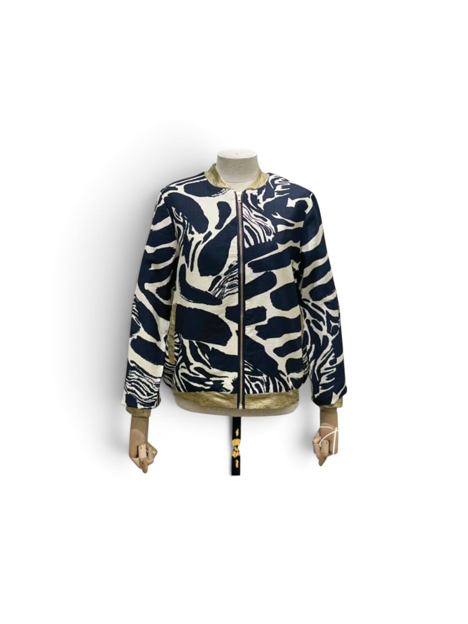 BOMBER  PRINT CEBRA