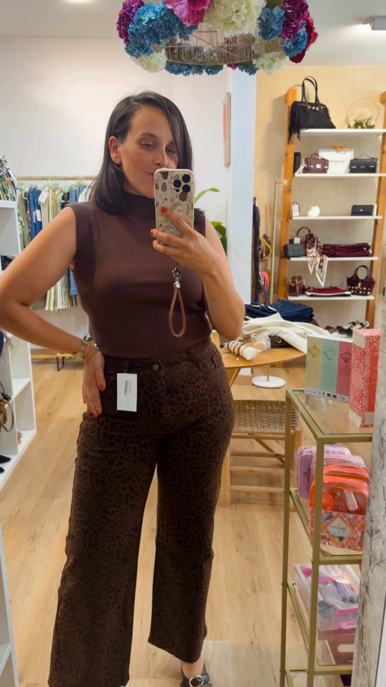 VAQUERO WIDELEG ANIMAL PRINT