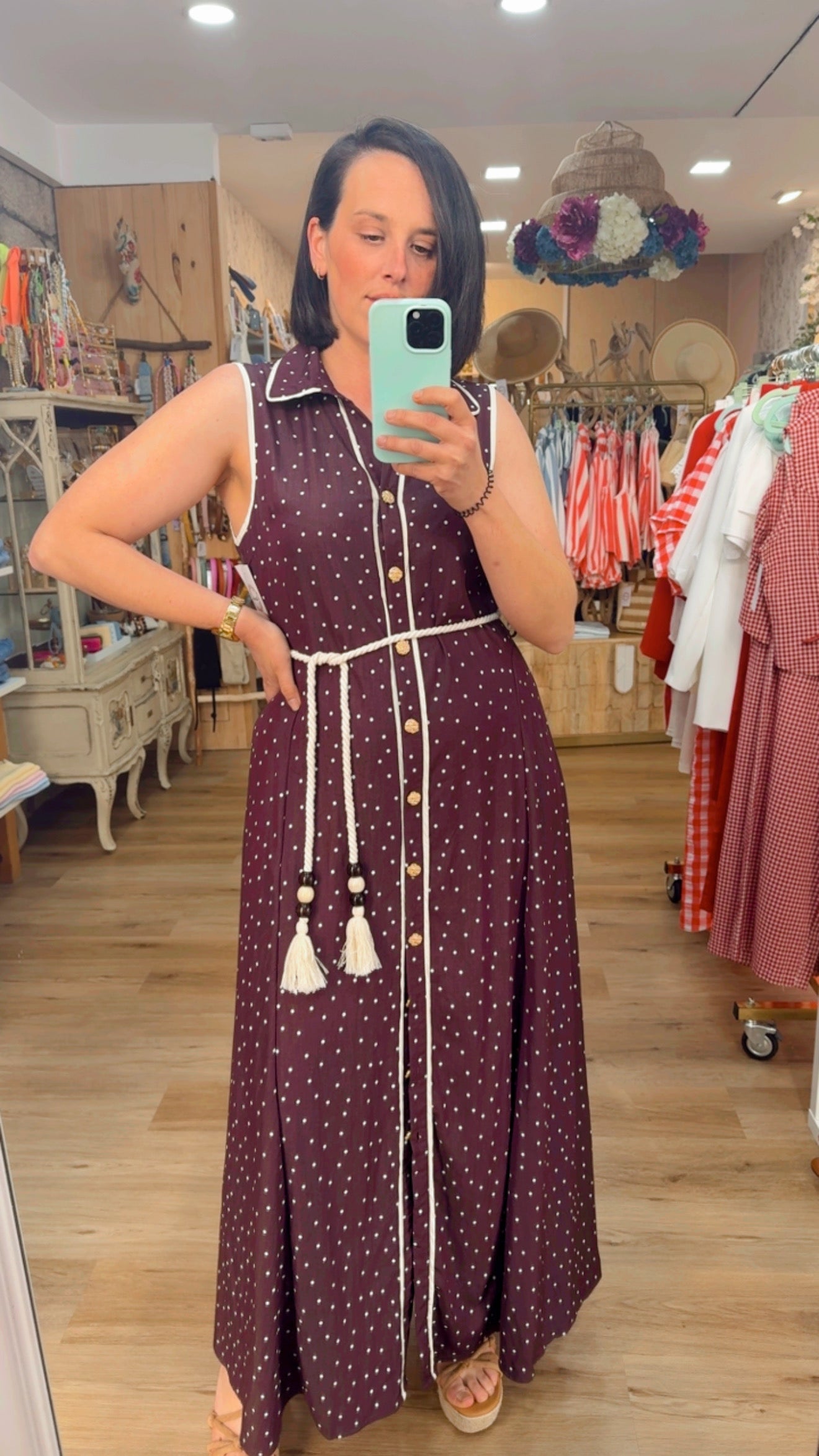 VESTIDO LUNARES CHICLANA