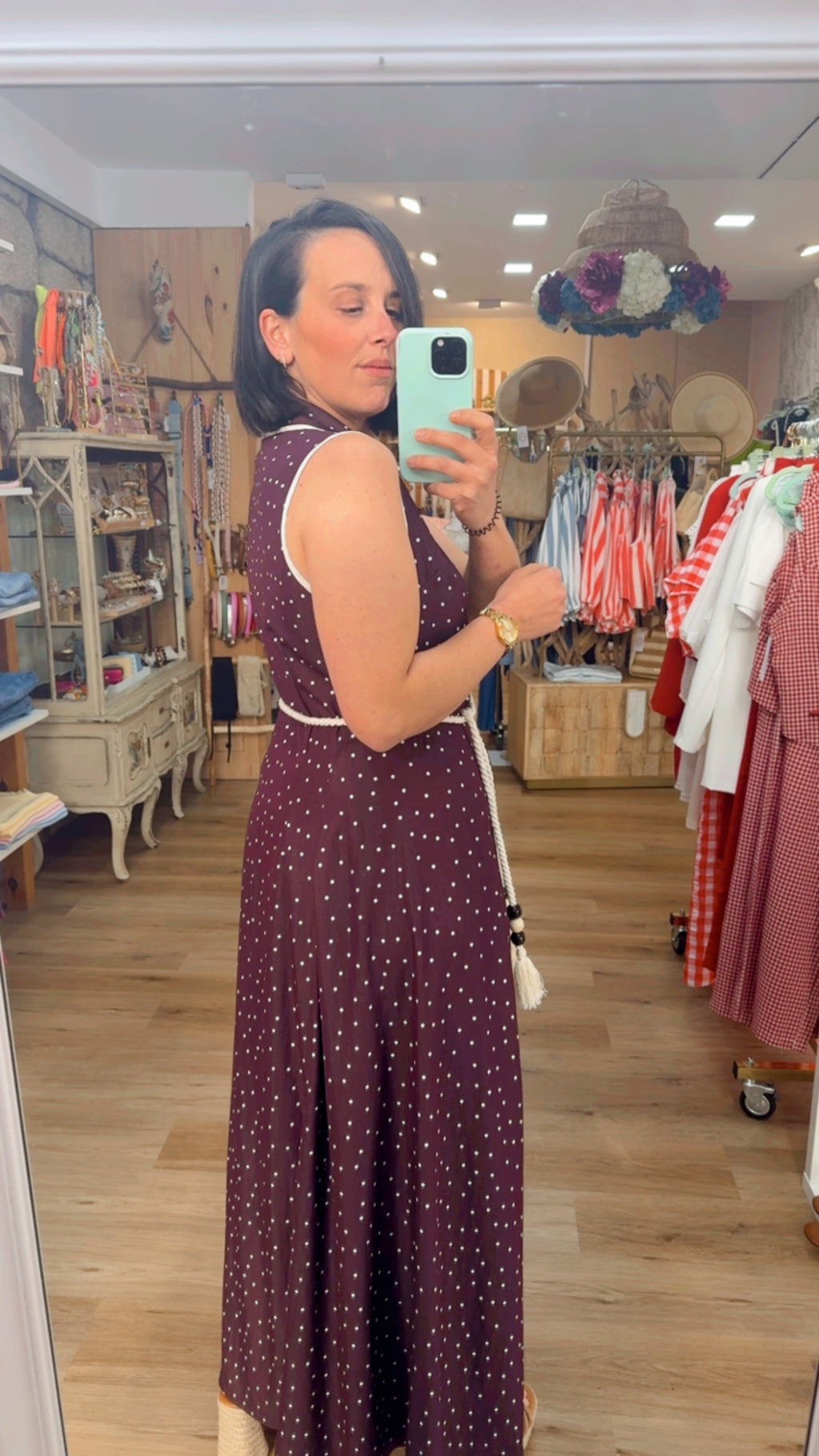 VESTIDO LUNARES CHICLANA