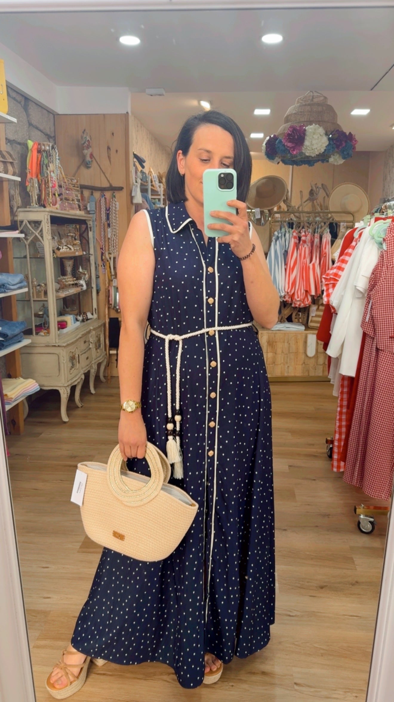 VESTIDO LUNARES CHICLANA