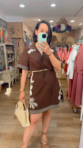 VESTIDO BORDADO CONIL