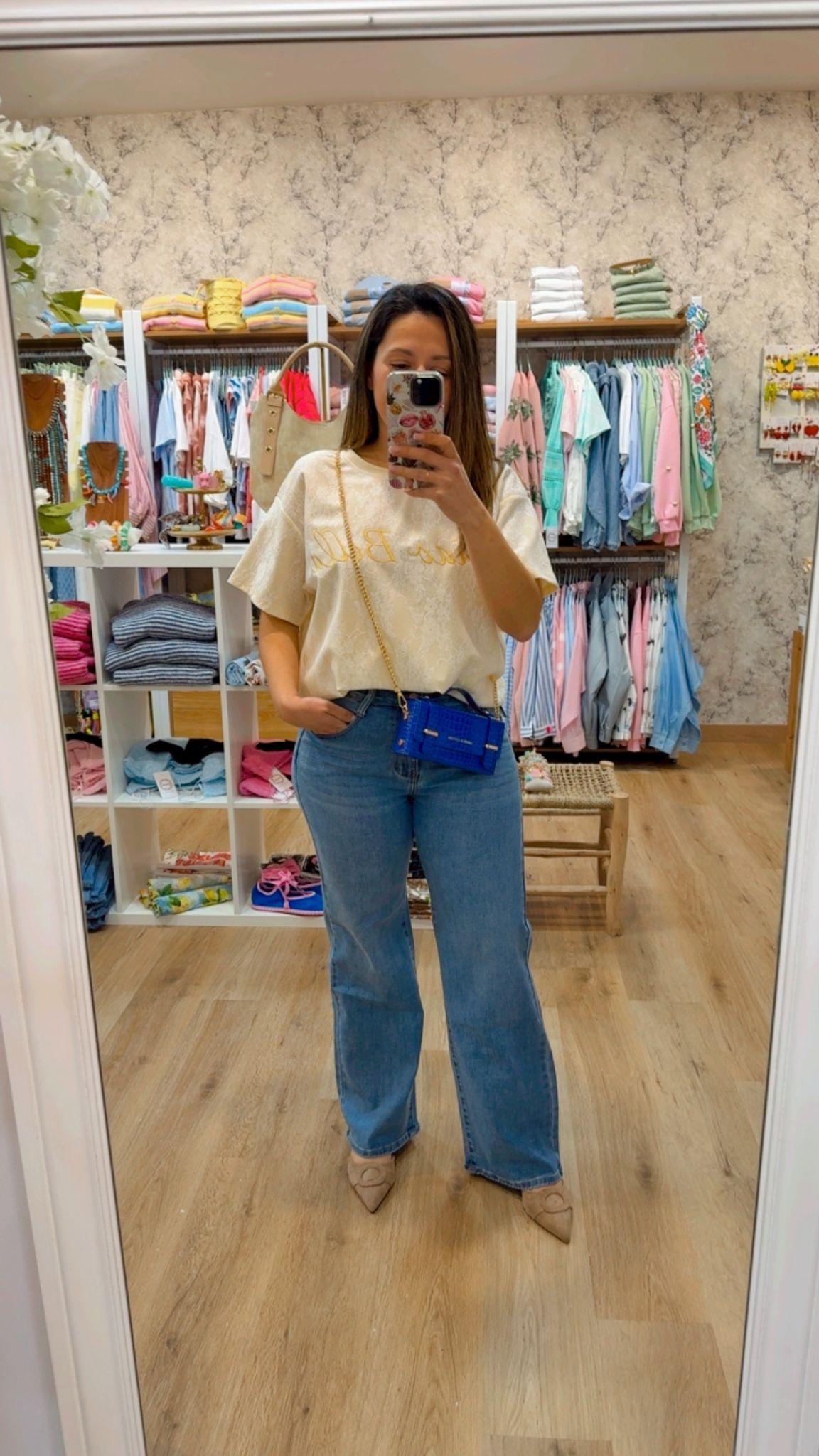VAQUERO WIDE LEG SOMBREADO