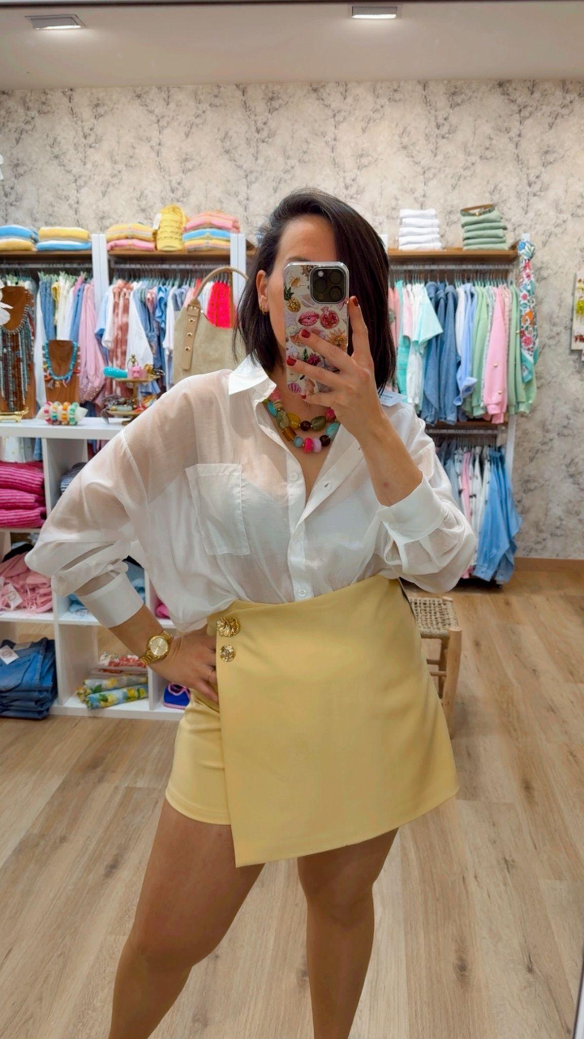 FALDA PANTALON BOTONES SUN