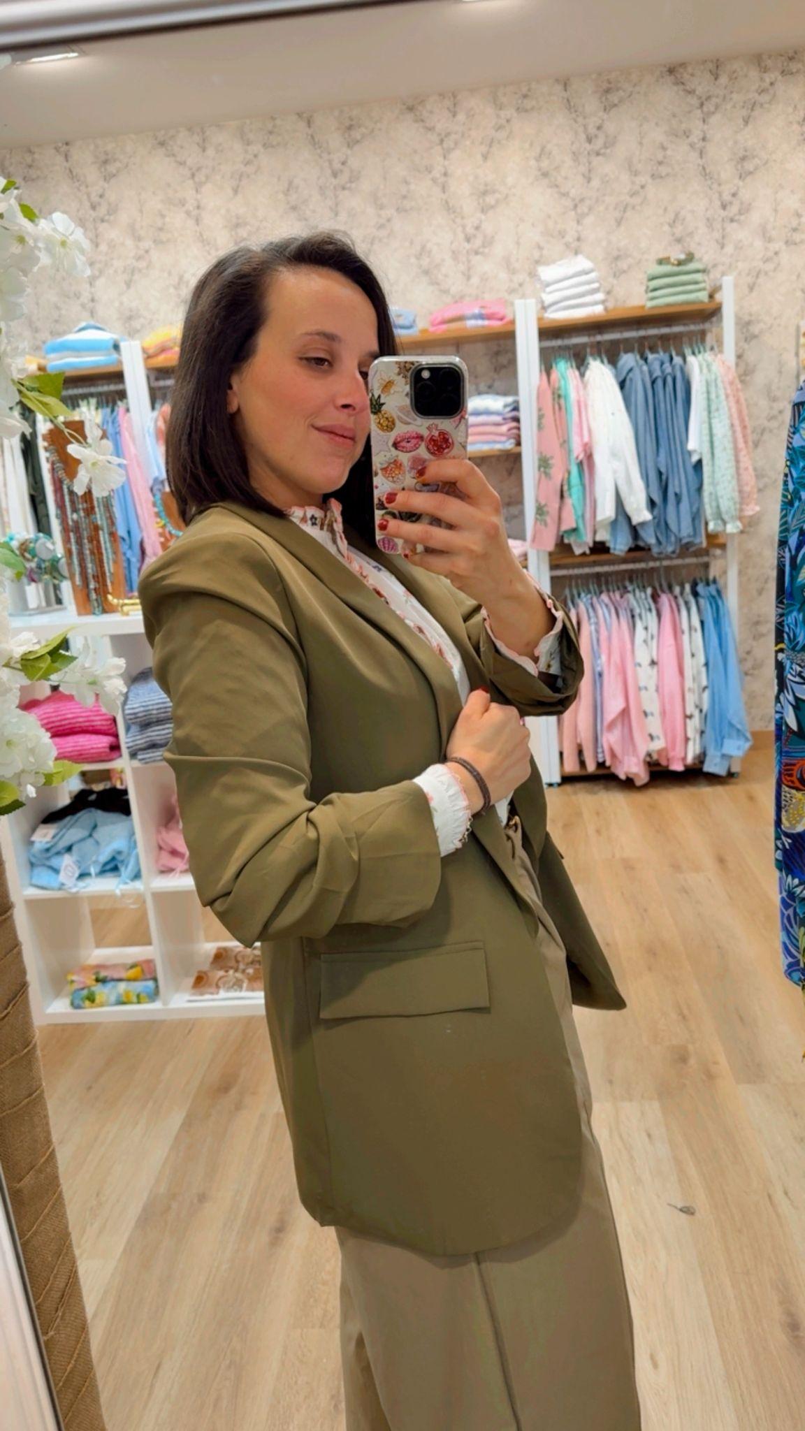 BLAZER MANGA FRUNCIDA PREMIUM