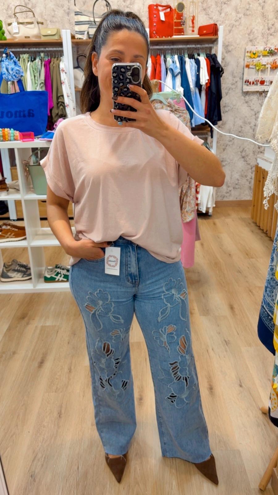 WIDE LEG BORDADO CALADO